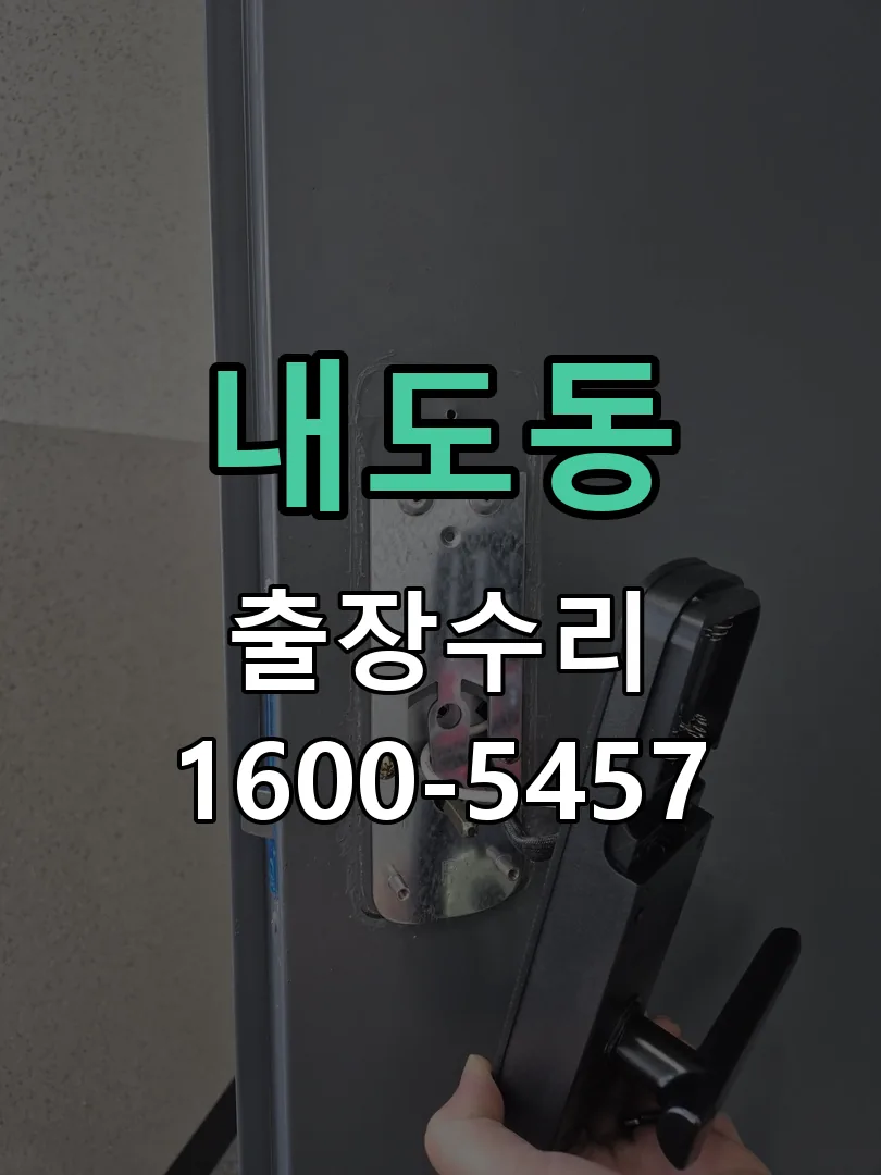 내도동 도어락 열쇠 출장 수리