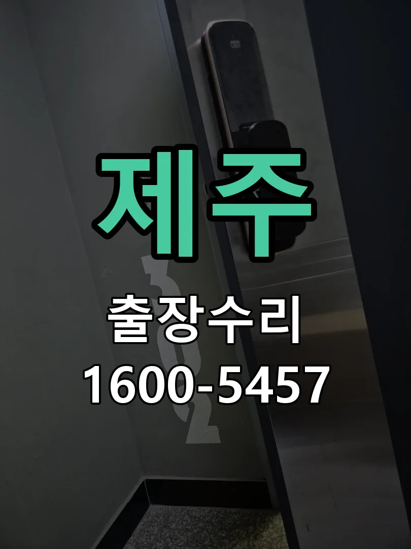 제주 잠금장치 동작 확인