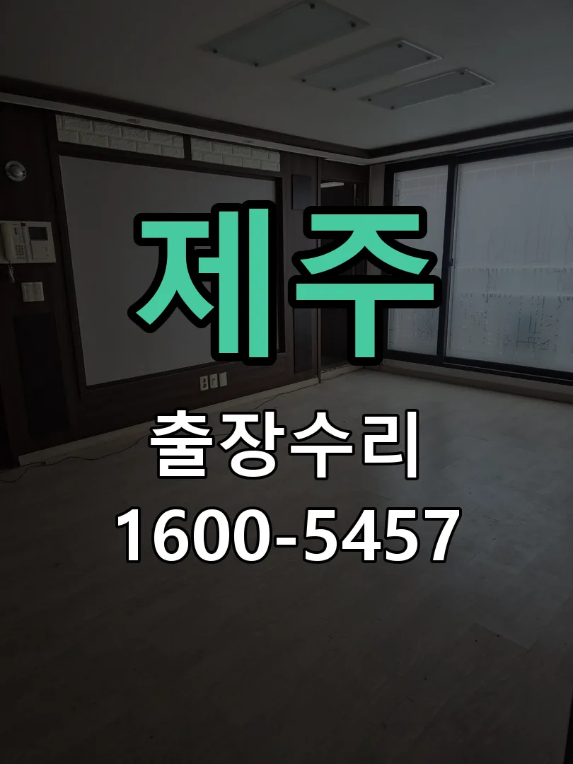 제주 잠금장치 동작 확인
