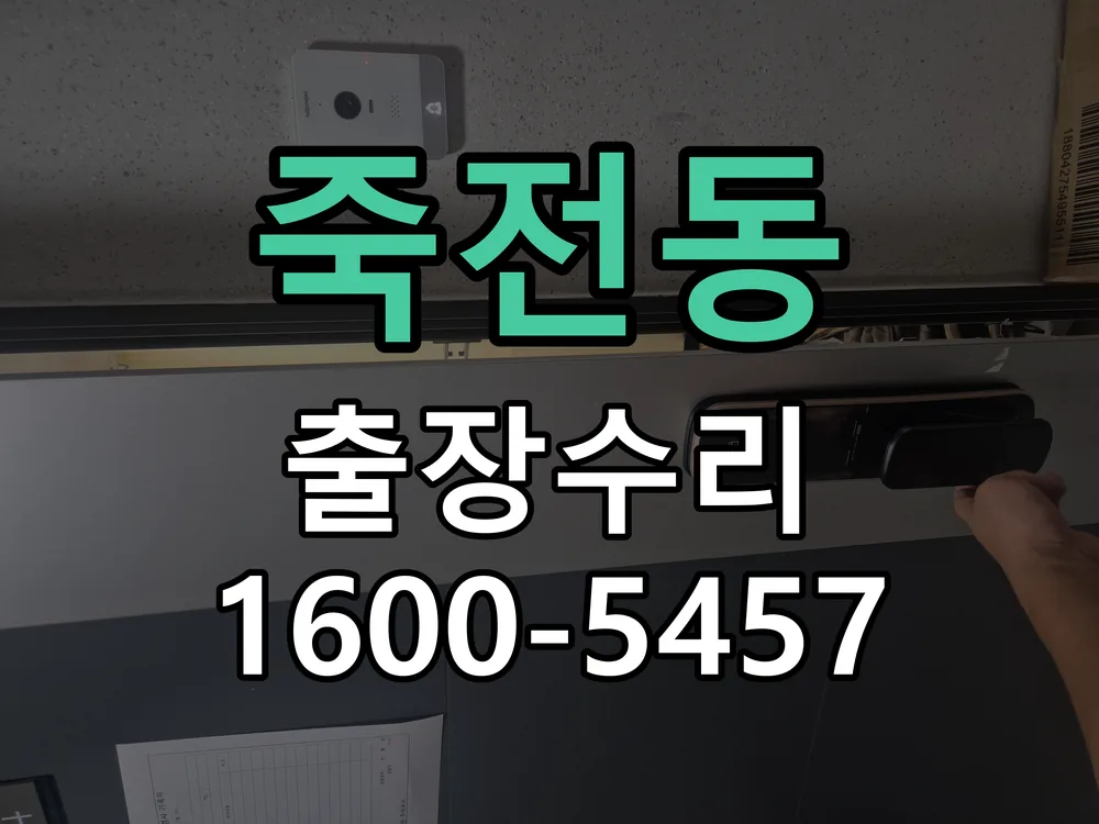 죽전동 잠금장치 동작 확인