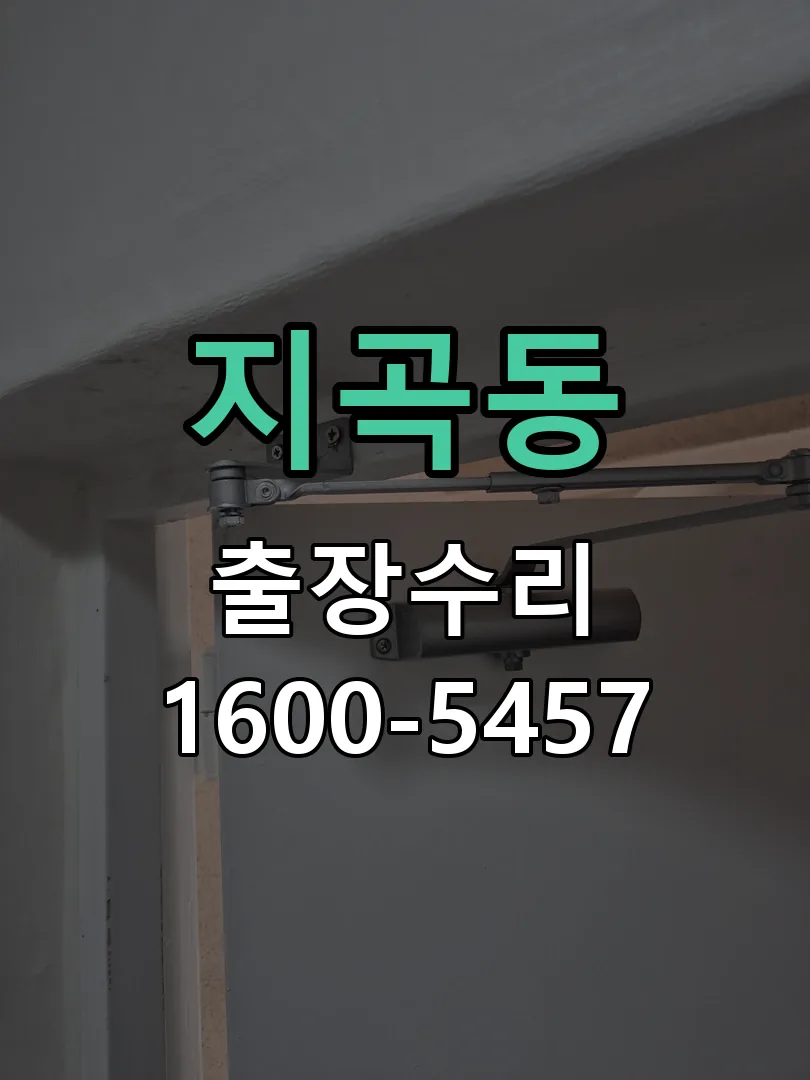 지곡동 도어락 열쇠 출장 수리