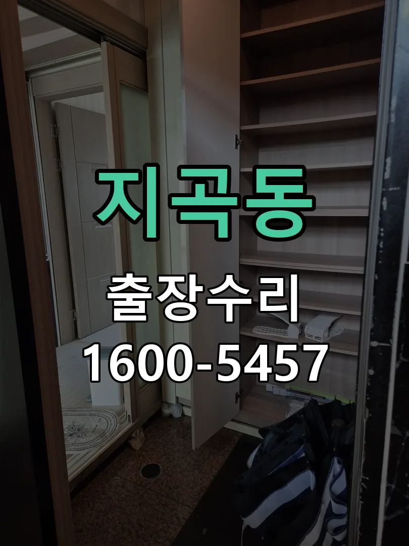 지곡동 도어락 열쇠 출장 수리