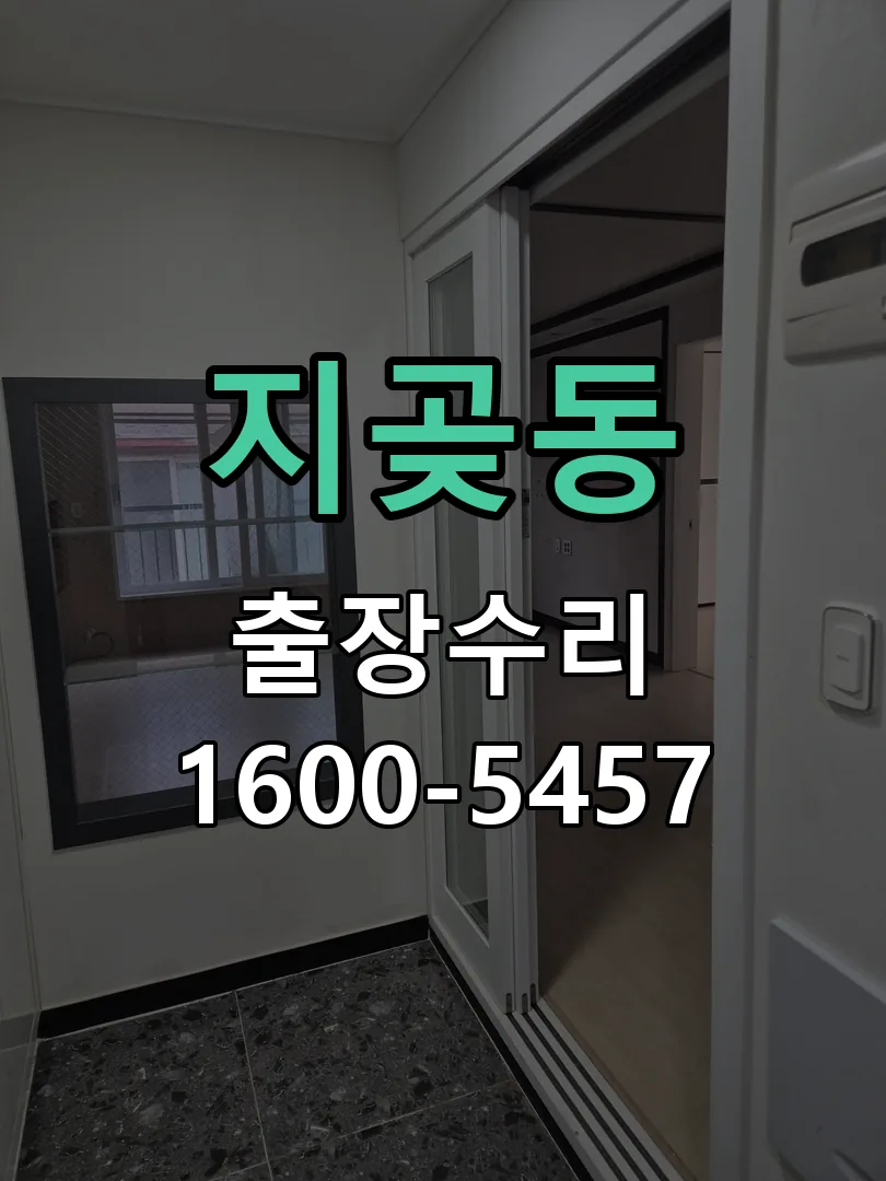 지곶동 도어락 열쇠 출장 수리