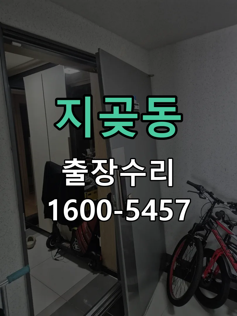 지곶동 잠금장치 동작 확인
