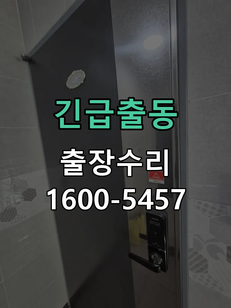 긴급출동 도어락 열쇠 출장 수리