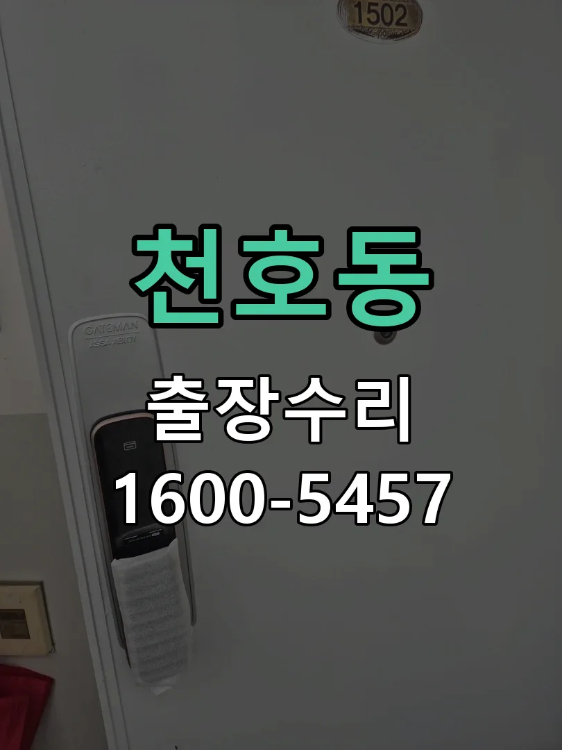 천호동 배선·접점 정리