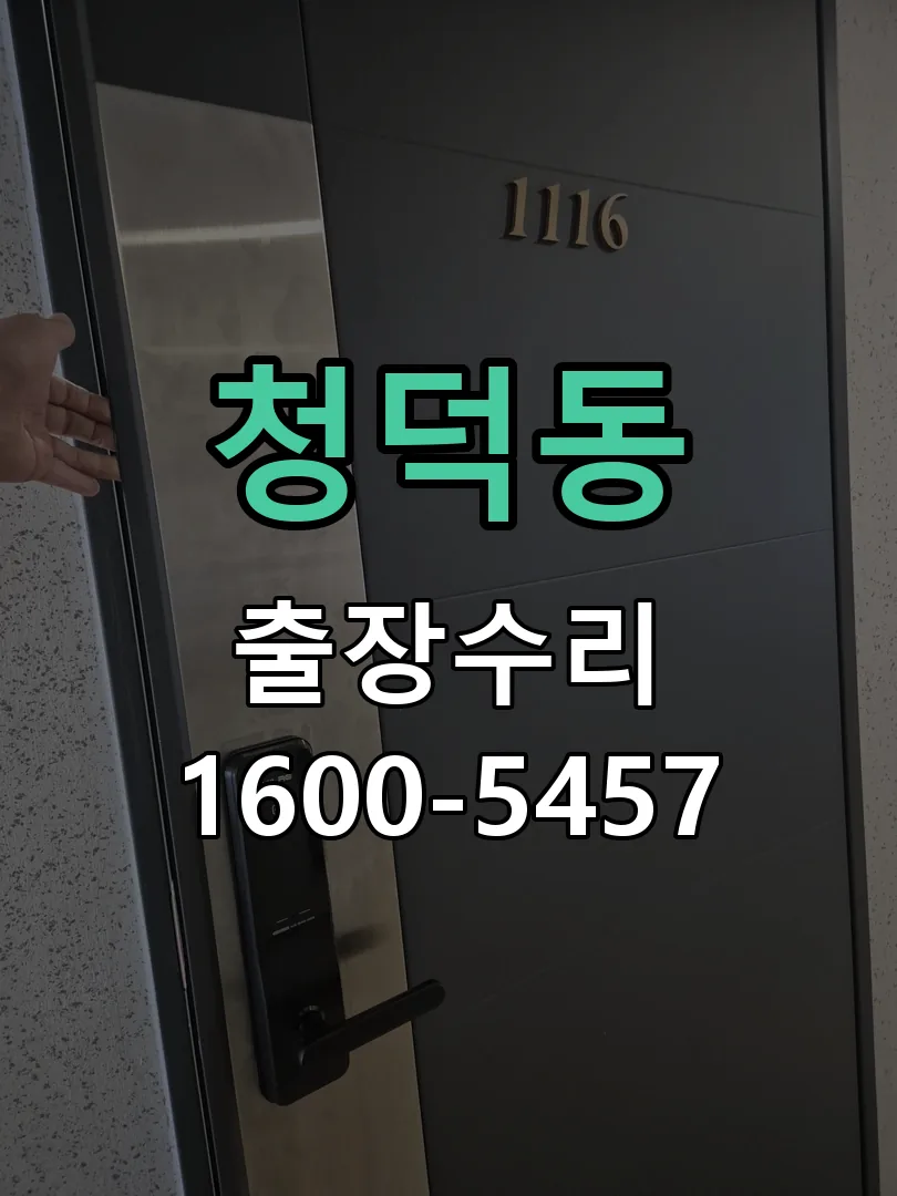 청덕동 배선·접점 정리