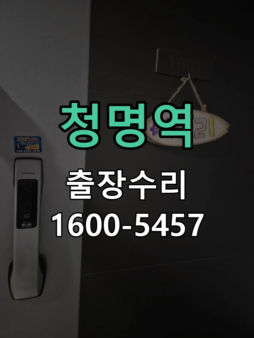 경기 도어락 열쇠 출장 수리