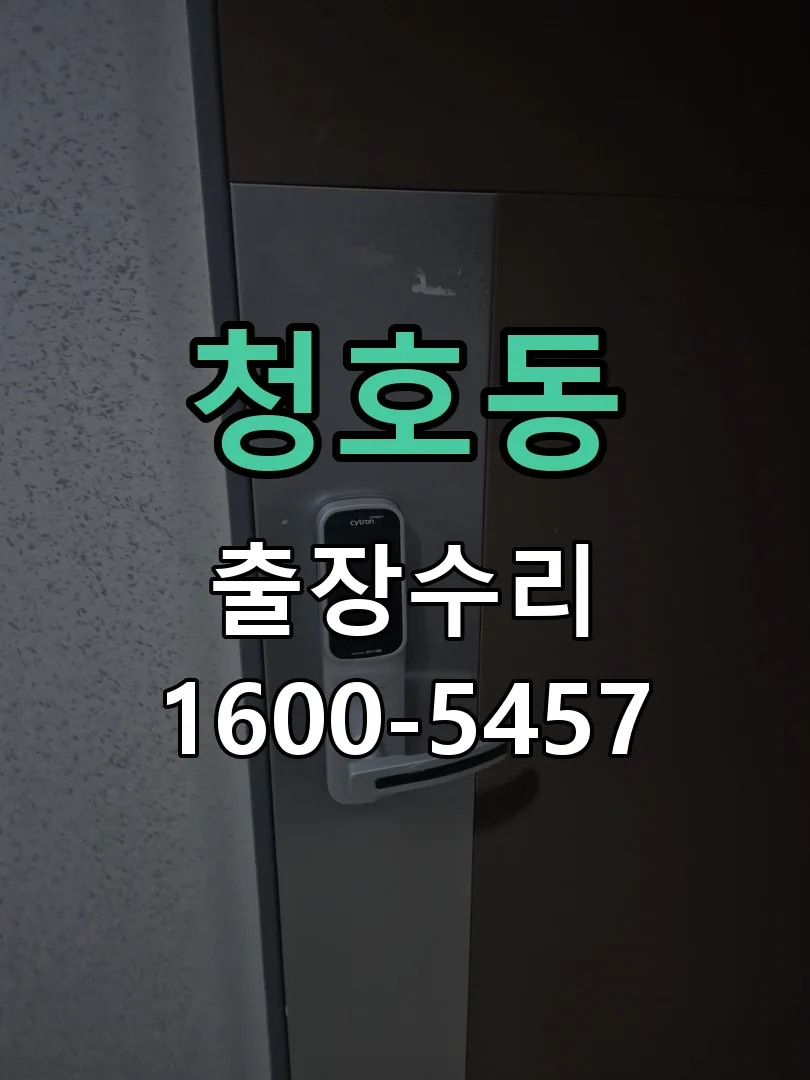 청호동 배선·접점 정리