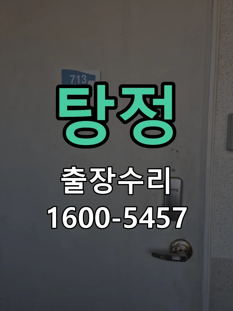 경기 도어락 열쇠 출장 수리