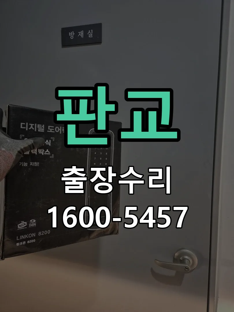 판교 배선·접점 정리