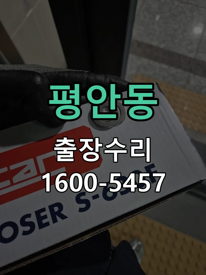 평안동 잠금장치 동작 확인