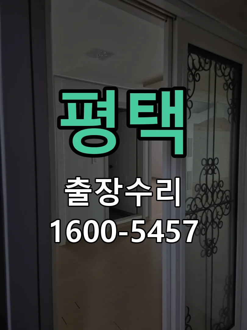 평택 잠금장치 동작 확인