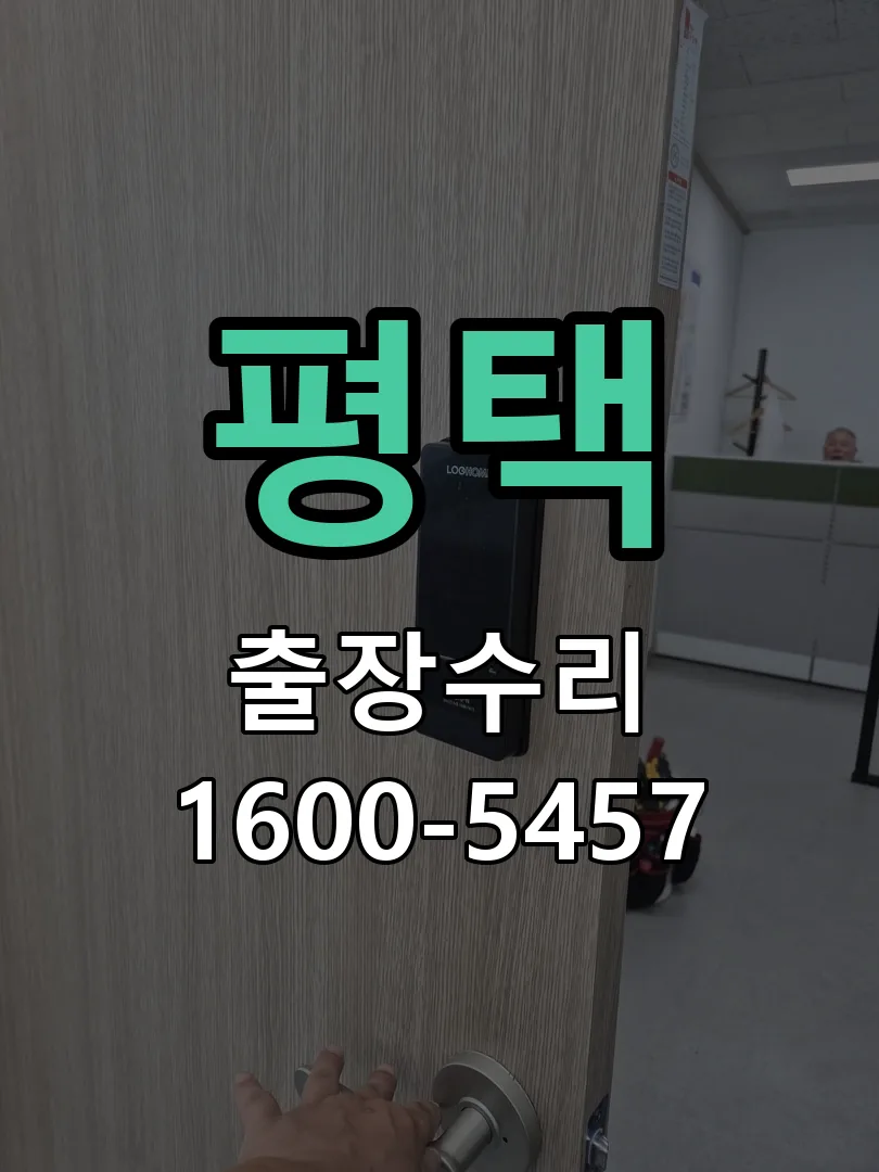 평택 도어락 열쇠 출장 수리