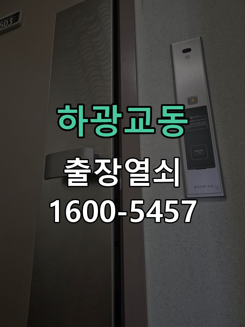 하광교동 푸시풀 핸들이 헛돌며 래치가 후퇴하지 않음 도어락 열쇠 출장 수리