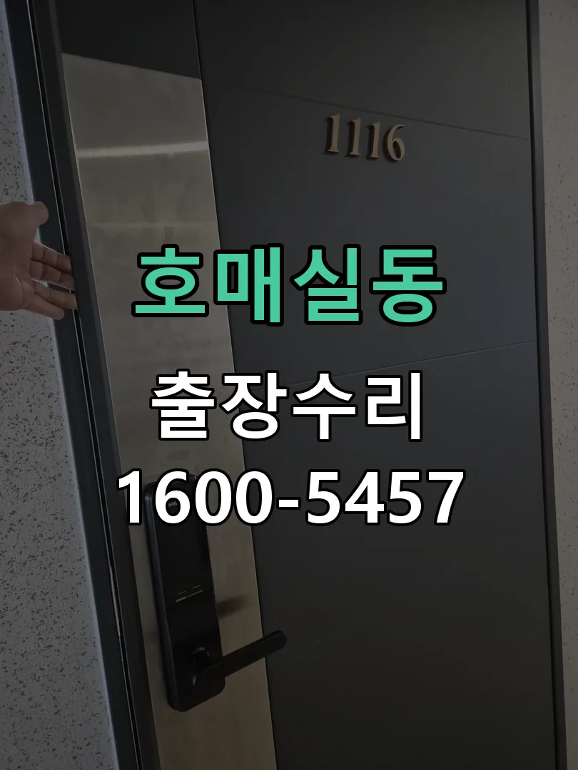 호매실동 본체 분리 및 내부 점검