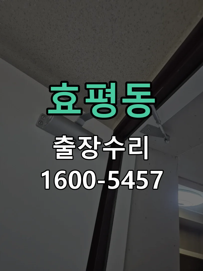 효평동 배선·접점 정리