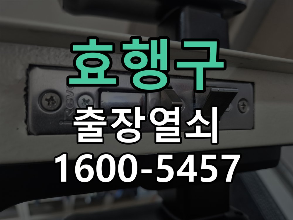 효행구 도어락 번호 변경 방법 및 등록 오류 대처 비밀번호 변경 후 문을 닫았는데 새 번호가 먹히지 않음 현장 출장