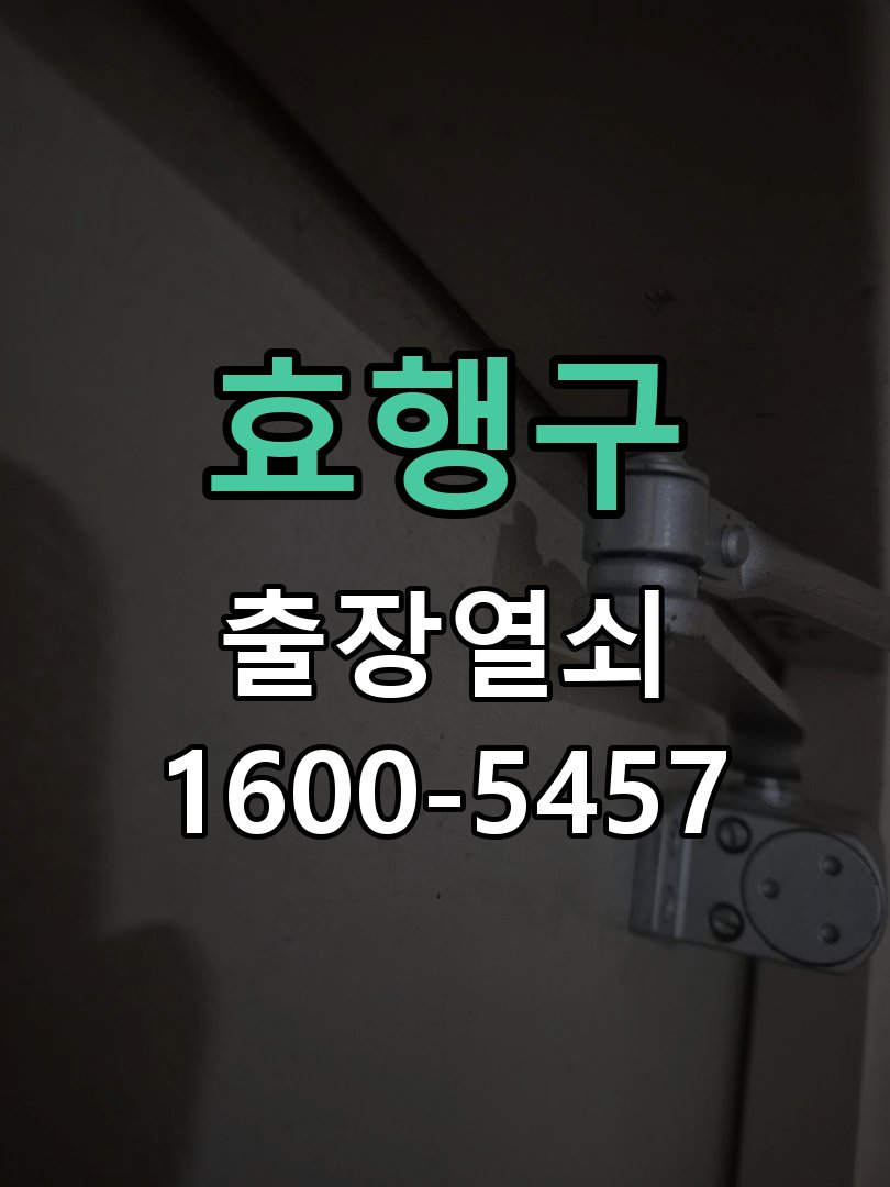 효행구 도어락 번호 변경 방법 및 등록 오류 대처 작업 완료 후 정상 작동 확인